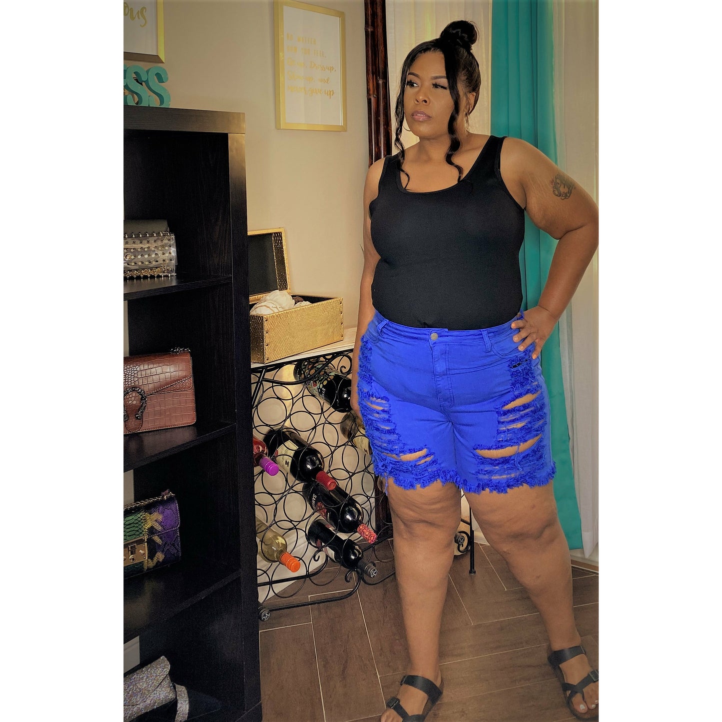 Heavy Destroy Shorts by hi quality fashion botique