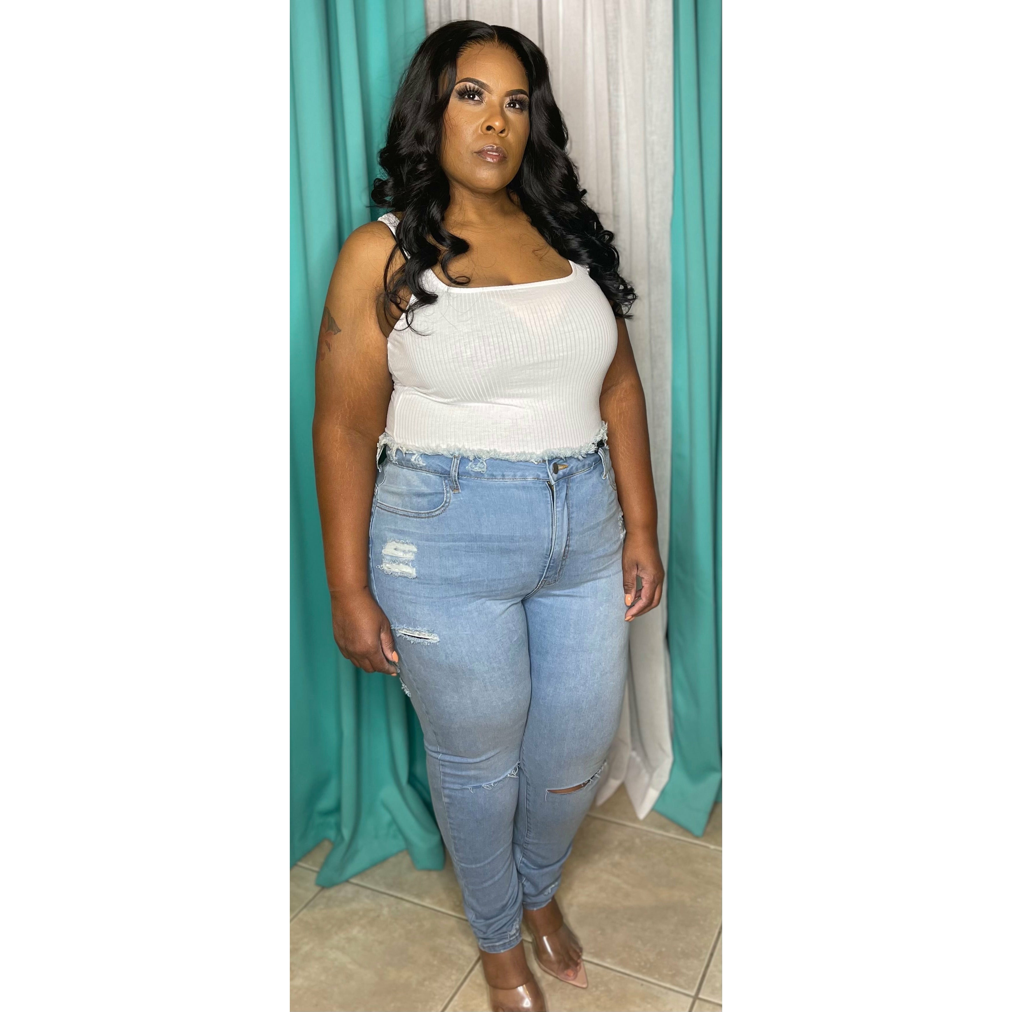 High waist jeans clearance online