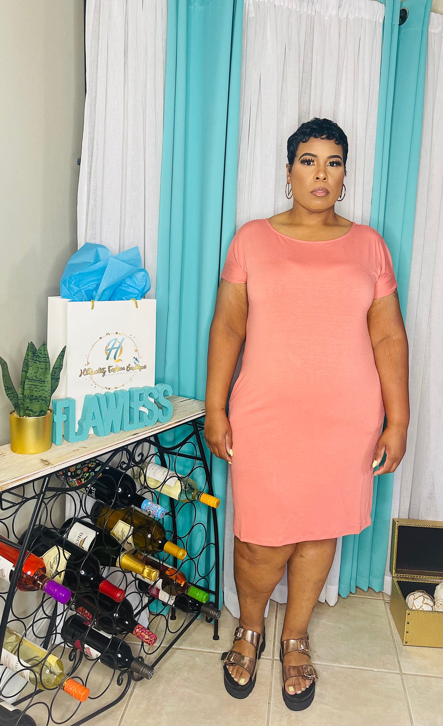 Dahlia Dress by hi quality fashion boutique