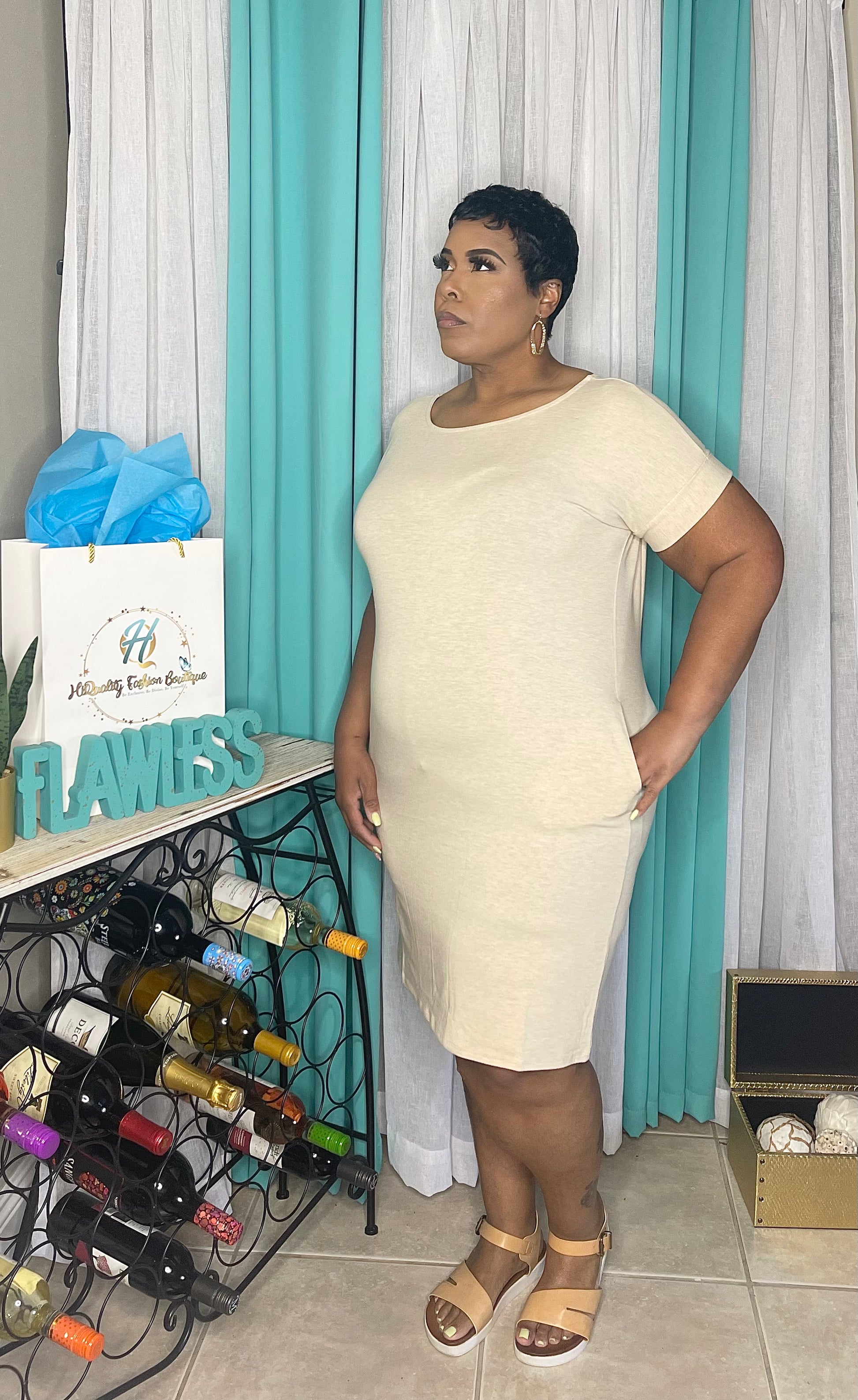 Dahlia Dress by hi quality fashion boutique