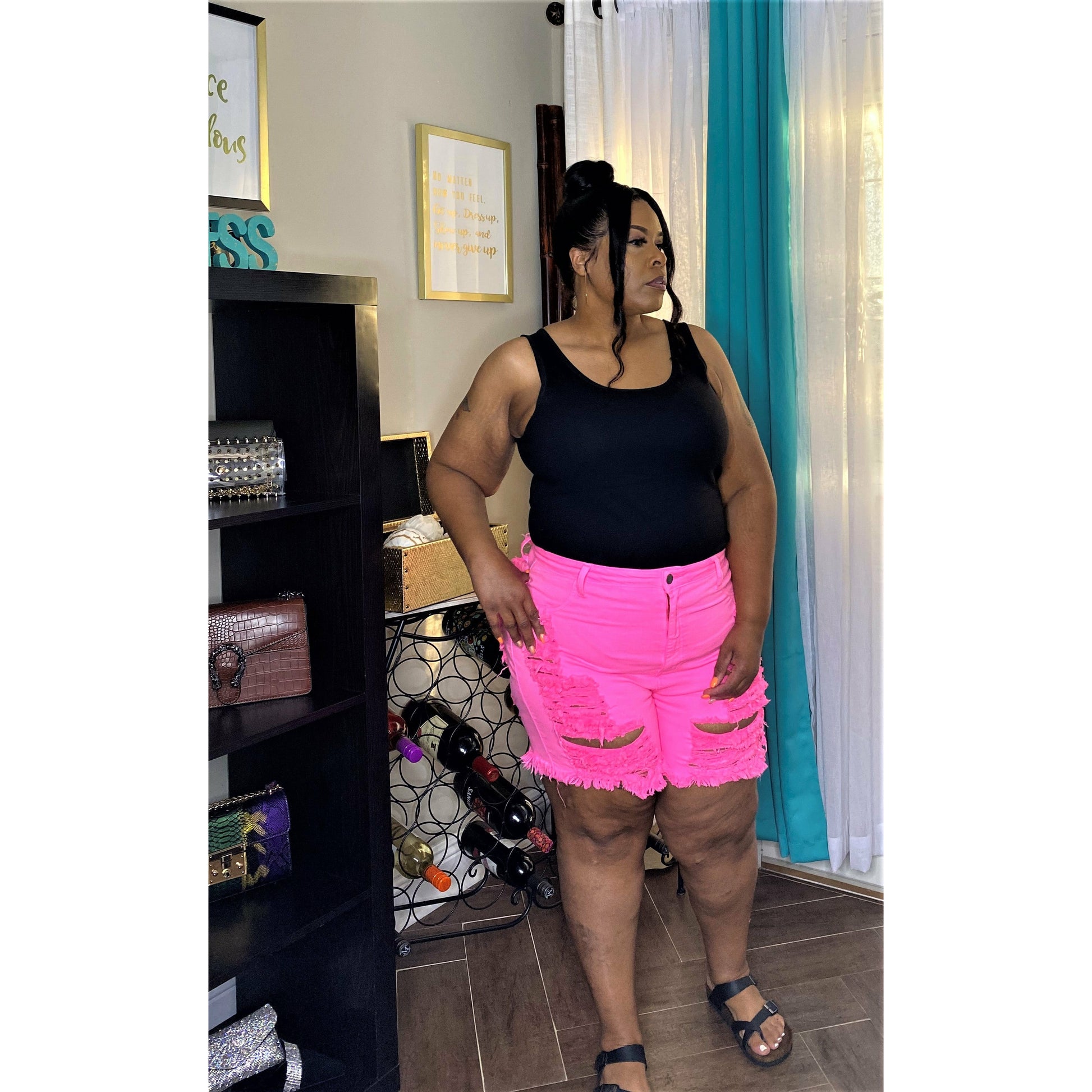Heavy Destroy Shorts by hi quality fashion botique